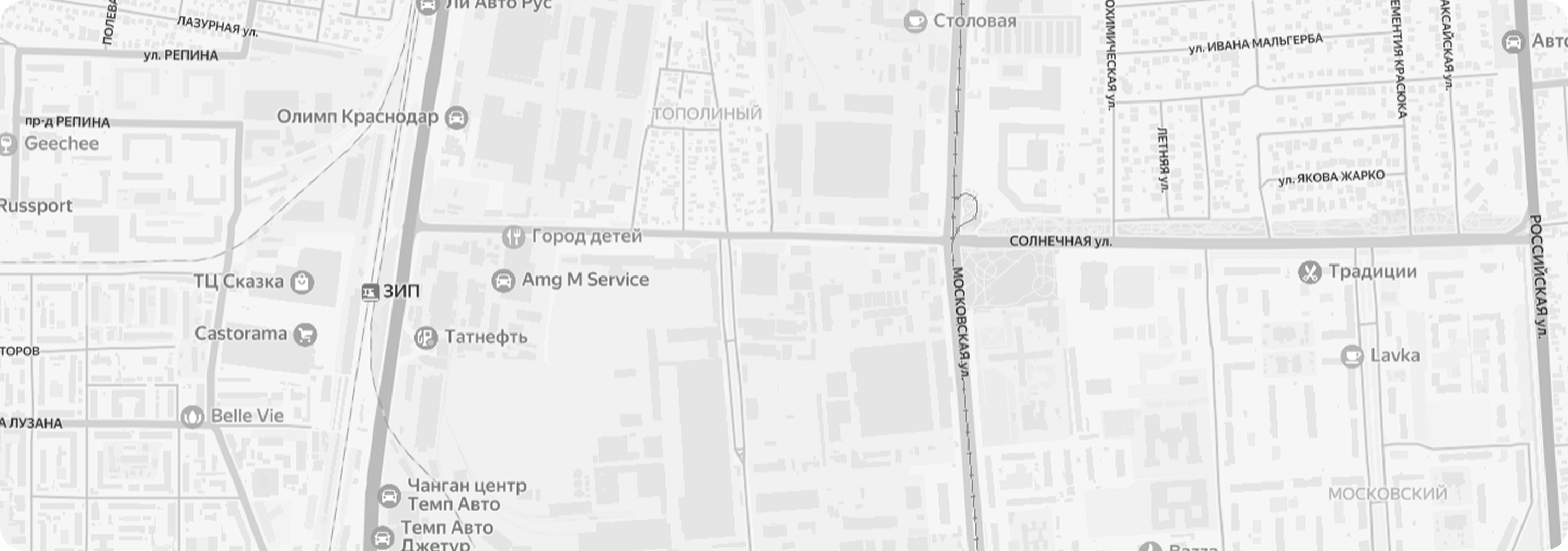 Карта расположения